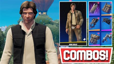 New Best Han Solo Skin All Styles Han Solo Leia Organa Bundle