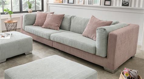 Bei idealo.de günstige preise für benformato sofa vergleichen. Großes Sofa Benformato City, mint-graue und altrosa ...
