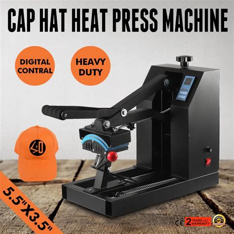 Digital Clamshell Baseball Hat Cap Heat Press Transfer Sublimation