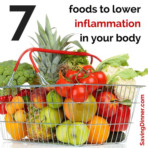 7 Foods To Lower Inflammation In Your Body Saving Dinner