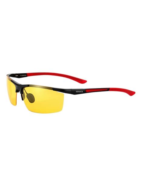 polarized sunglasses with aluminum and magnesium frame for driving and sports red ce186lkygoq