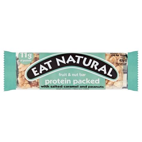 Eat Natural Protein Peanutsalted Caramel Exotic Blends Fmcg And Spices