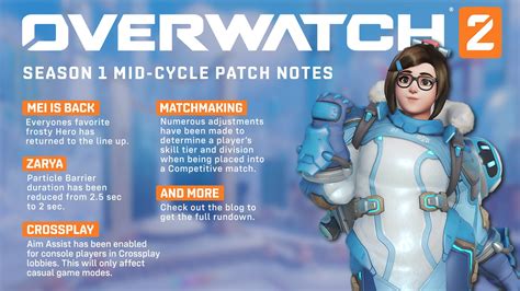 overwatch 2 mid season patch now live patch notes wowhead news