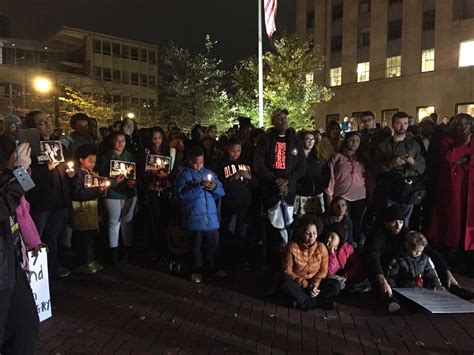 In North Carolina Hundreds Protest Ferguson Decision Wunc