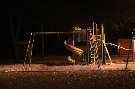 Check spelling or type a new query. Liminal Space - Playgrounds at night. | Dark aesthetic ...