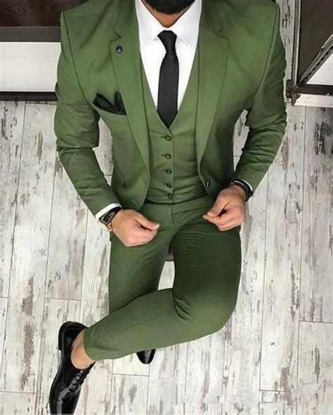 Olive /Dark green Men Blazer Prom Suit Outfits for ... Popular blazer suit dress of good quality and at affordable prices you can buy on aliexpress.