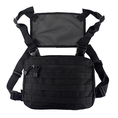 Tactical Chest Rig Bag Recon Kit Pack Combat Edc Front Pouch Outdoor
