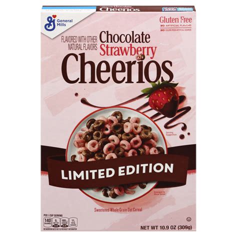 Save On Cheerios Cereal Chocolate Strawberry Gluten Free Limited