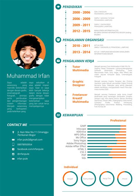 As a fresh or recent graduate, you would probably be wondering how to make your cv look impressive without any work experience except for, may be, volunteer work or internships. 45+ Contoh Cv Menarik Fresh Graduate Sma Pictures - Garut ...