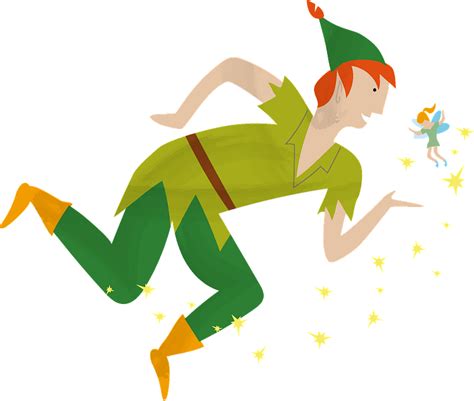 Flying Peter Pan Clipart Free Download Transparent Png Creazilla