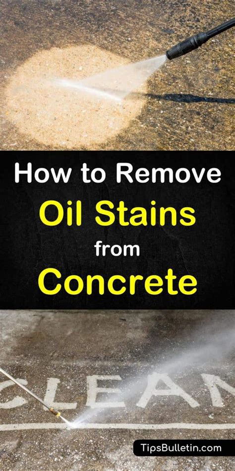 3 Fast And Easy Ways To Remove Oil Stains From Concrete Remove Oil