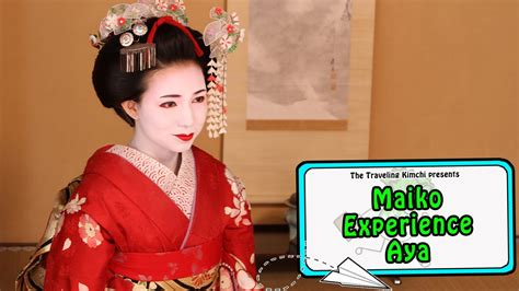 Maiko Experience Aya Youtube