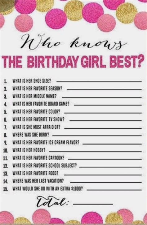 who knows the birthday girl best questionnaire click on the three horizontal dots click do