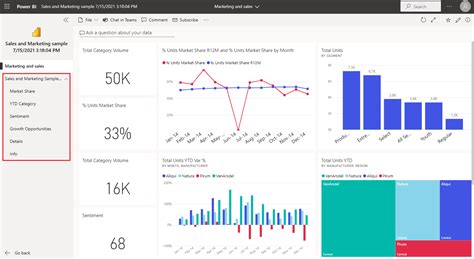 Download A Sample Template App From Appsource Power Bi Microsoft Docs