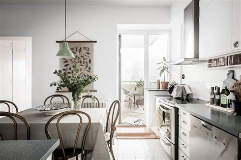 Modern Vintage Interior Design In Swedish Apartment