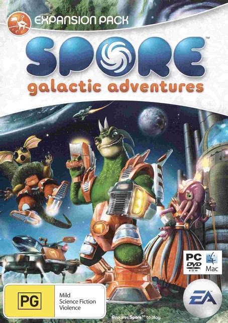 Filateli Spore Galactic Adventures Expansion