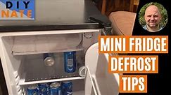 How to Easily Defrost a Mini Fridge with Ice Built Up in Freezer! Instructions & Tips (Igloo FR320)