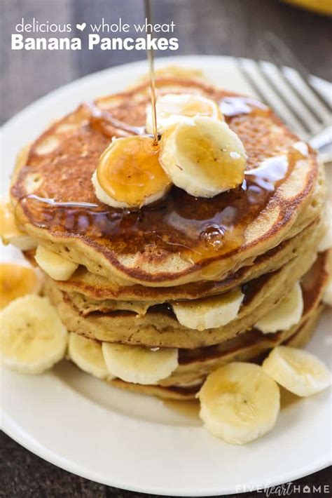 Perfect Banana Pancakes Delicious And Wholesome Fivehearthome