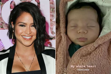 Cassie Unveils First Photos Of Newborn Daughters Face