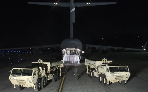 Us Military Delivers Upgrades For Thaad Missile Defense System In South Korea Stars And Stripes