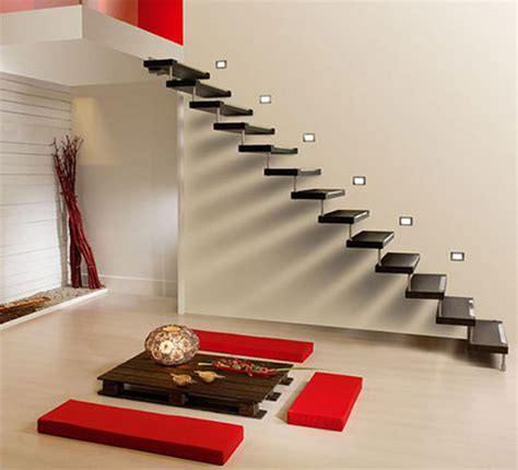 20 Magnificent Floating Staircases For An Elegant Interior