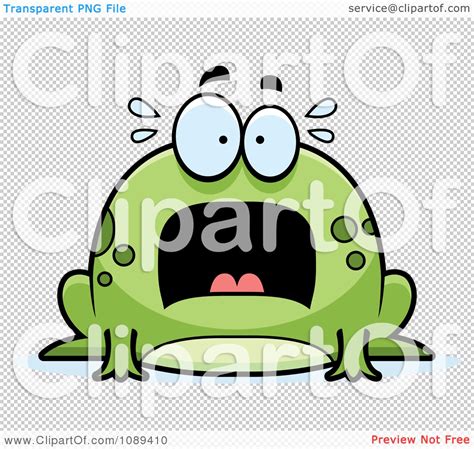 Clipart Chubby Scared Frog Royalty Free Vector Illustration By Cory