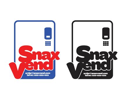 Snaxvend Vending Machine Business Logo By Snaxvend