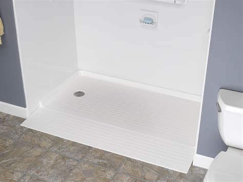 South Florida Barrier Free Shower Base Handicap Shower Base South Florida Bathrooms Plus