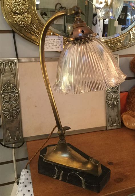 Shop our best selection of style craft table lamps for living room & bedroom to reflect your style and inspire your home. Arts and crafts/ Art Deco desk lamp on large marble base ...