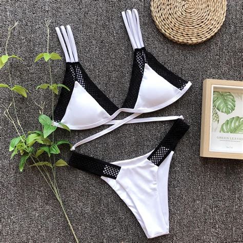 Sexy Brazilian Bikini 2019 Push Up Swimwear Women Bathing Suits Bikini Set Bandage Swim Suit