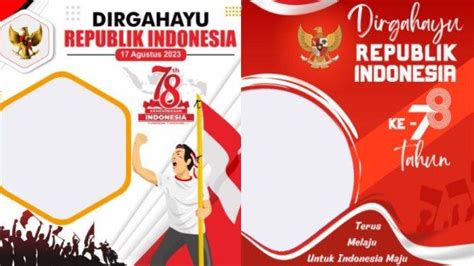 Kumpulan Twibbon 17 Agustus 2023 GRATIS Bisa Pakai Foto Selfie Atau