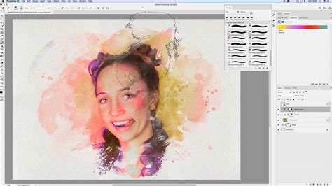 15 Free Photoshop Watercolor Brushes Turn Images Into A Creative Fineart