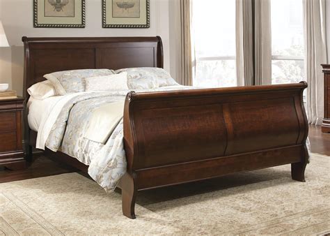 Liberty Furniture Carriage Court Queen Sleigh Bed Sheelys Furniture And Appliance Sleigh Beds