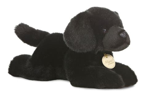 Miyoni Black Labrador Cute Stuffed Animals Animal Plush Toys Plush