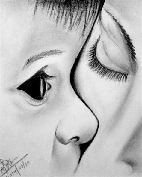 Pencil Sketch Cute Baby Drawing Easy Another Wiens