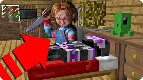 Trolleo A Youtuber Disfrazado De Chucky En Minecraft Youtube