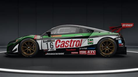 Honda NSX GT3 Evo Castrol Team 16 RaceDepartment