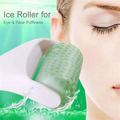 Ir01 Ice Roller Massager Handheld Anti Wrinkles Face Lift Tape Wrinkle Remove Face Shrinking