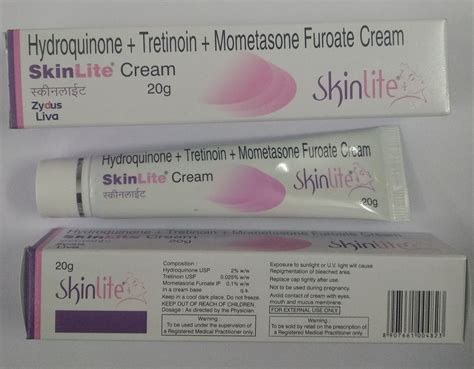 Finished Product Skin Lite Cream Hydroquinone Tretinoinmometasone