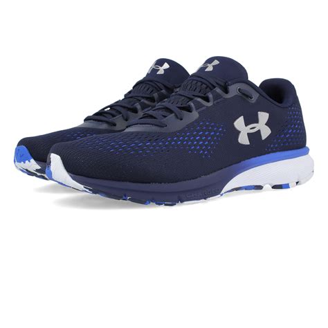Under Armour Mens Charged Spark Running Shoes Trainers Sneakers Navy Blue Sports Ebay