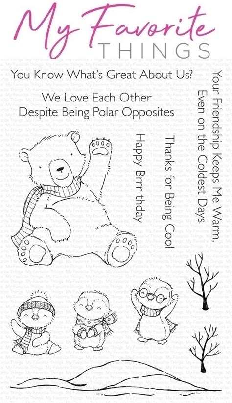 My Favorite Things Clear Stamp Sy Polar Opposites
