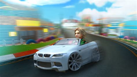 Artstation Bmw M3 Convertible 3d Cartoon Car