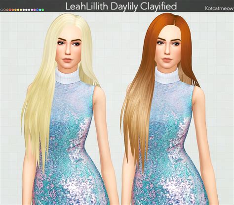 Leahlillith Daylily Hair Clayified Snootysims