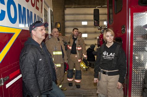 Iceroadtruckers7lisakelly7 Lisa Kelly Visits Fire Station Pictures