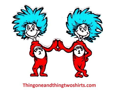 Pin on Thing One and Thing Two Shirts - Thing 1 and Thing 2 Shirts