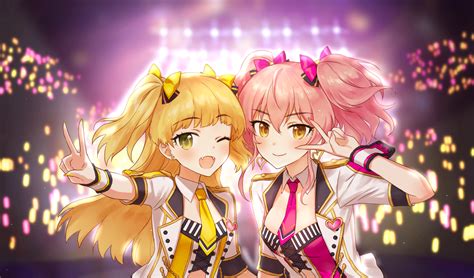 Jougasaki Mika And Jougasaki Rika Idolmaster And 1 More Drawn By