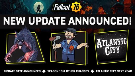 New Update Announced And Atlantic City News Fallout 76 Youtube