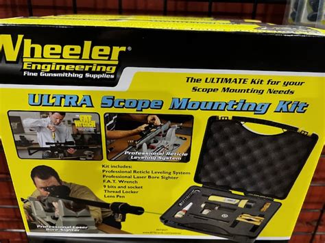Wheeler Ultra Scope Mount Kit Product Review Weaver Guns And Ammo