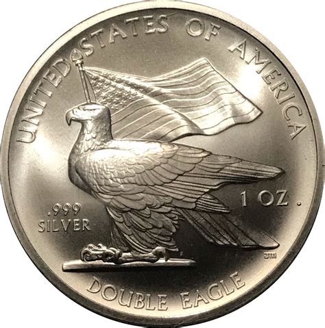 1 Oz Silver Mercanti Double Eagle United States Numista