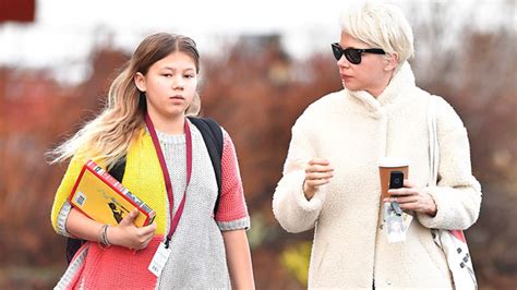 heath ledger s daughter matilda out and about with mom michelle williams hollywood life
